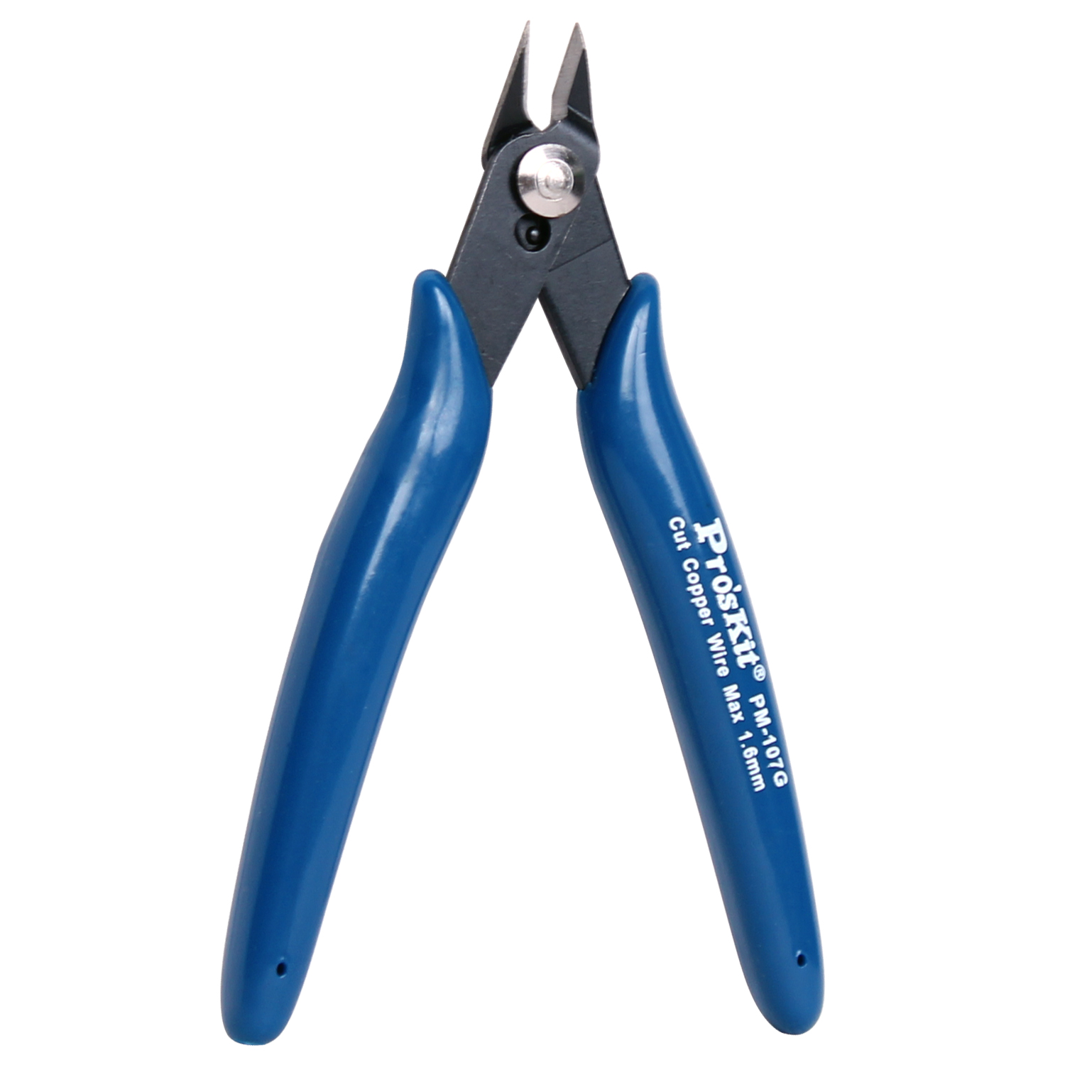 PM-107G 蓝柄精密如意斜口钳 电子精密作业的得力助手